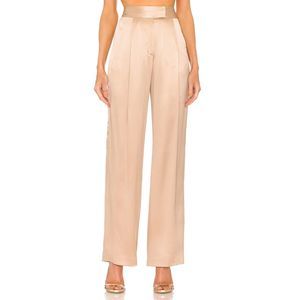 NEW Size 6 The Sei x REVOLVE Wide Leg Trouser in Champagne REVOLVE MSRP $552